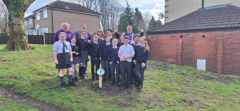 Stanycliffe Wild Flower Planting